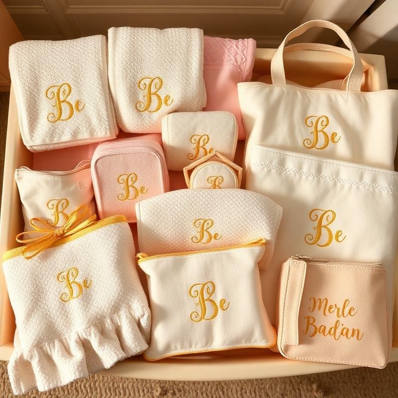 Personalized embroidered gifts