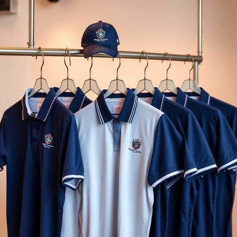 Embroidered team uniforms
